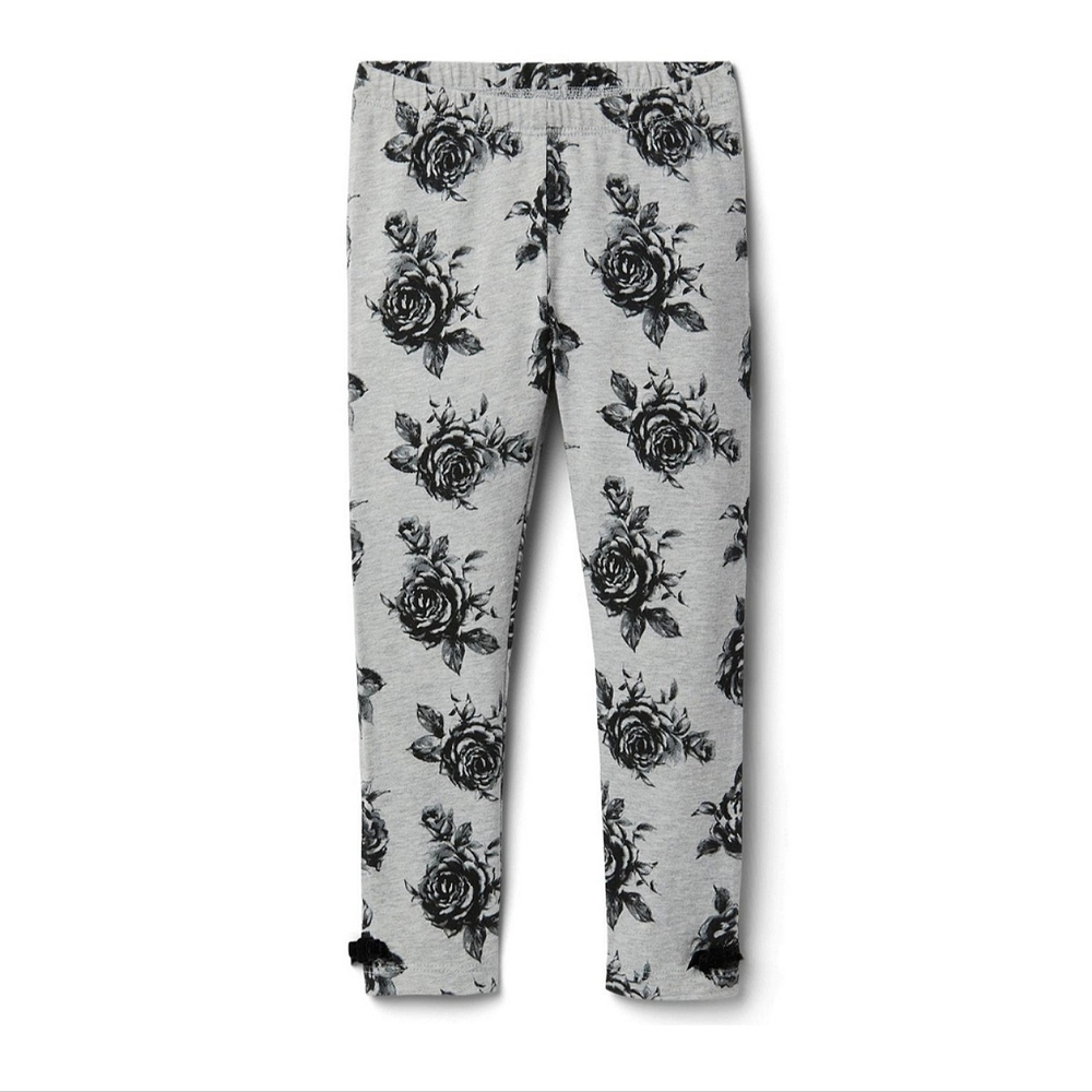 Janie and Jack Rose Print Legging ( size 4T )